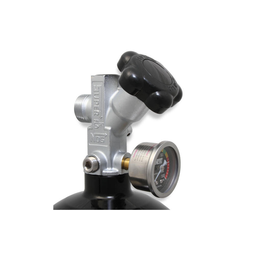 NOS BLACK 10LB NITROUS BOTTLE SUPER HI-FLO #14745B