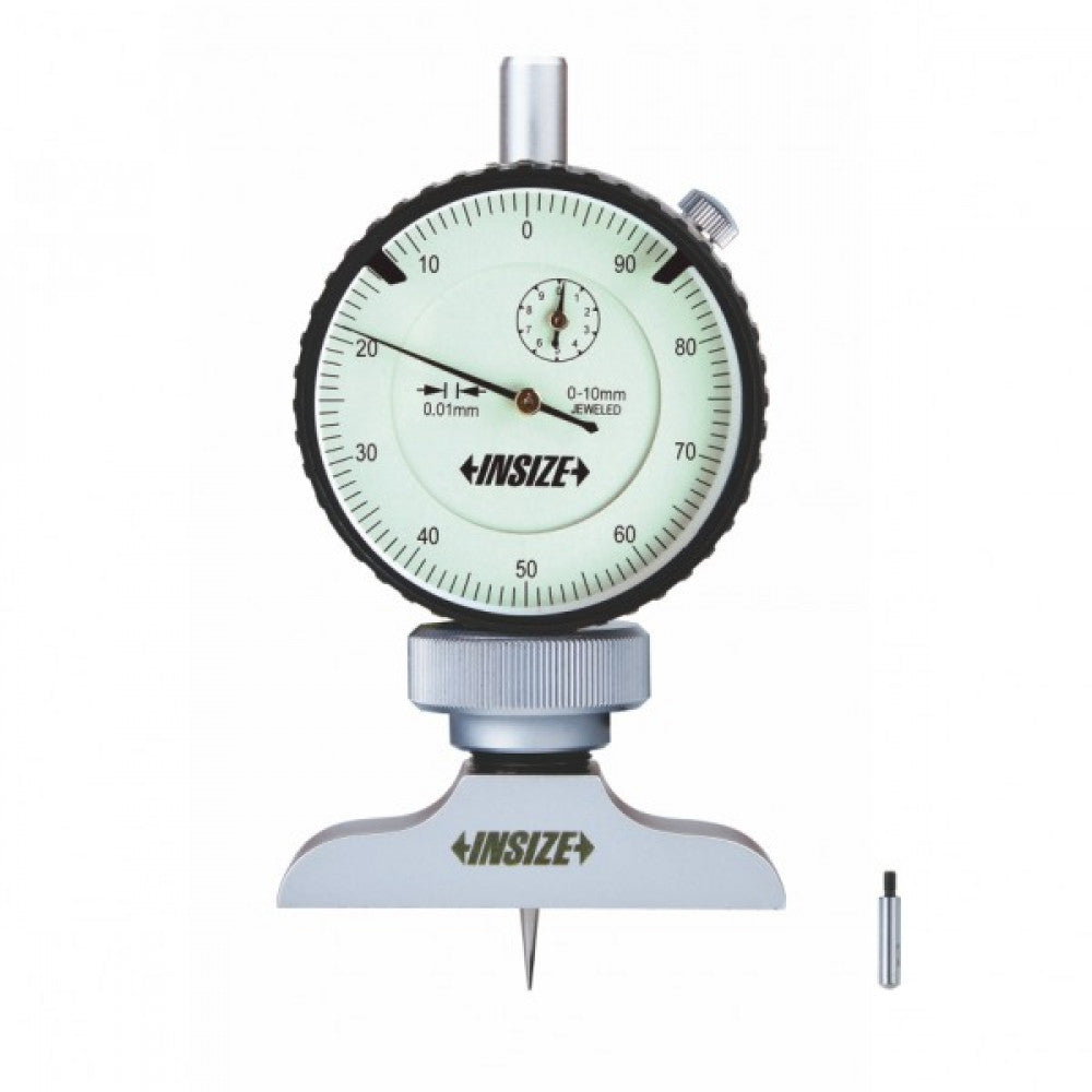 Insize Dial Depth Gauge 0-10mm x 0.01
