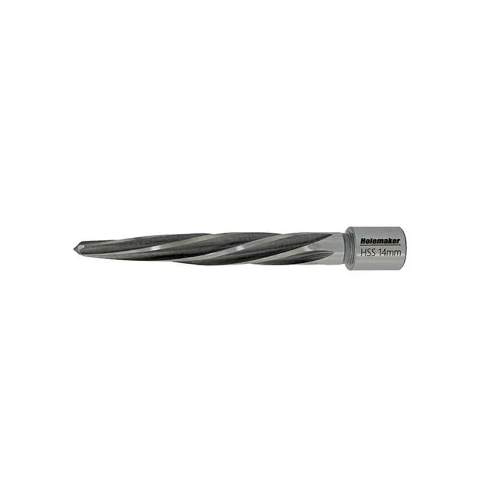 Holemaker Taper Bridge Reamer, Weldon Shank, 14mm
