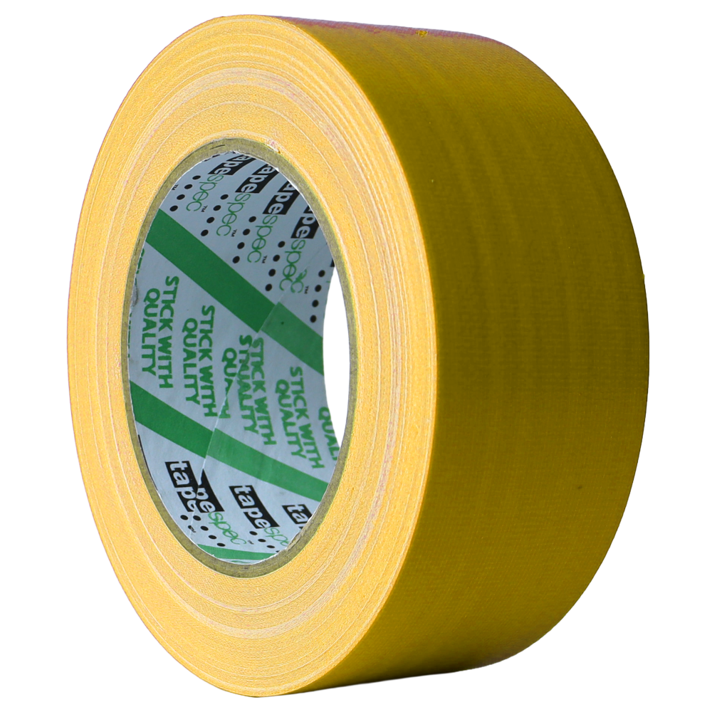Waterproof Pvc Cloth Tape 48mm x 30m - Yellow