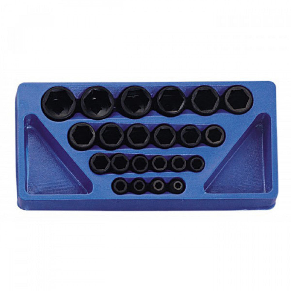 Genius 22Pc SAE Impact Socket Set