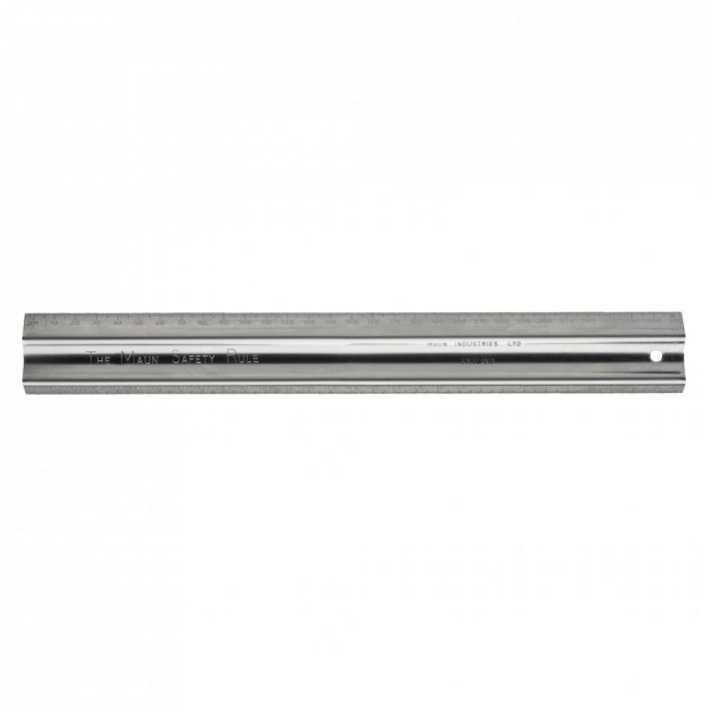 Maun Stainless Steel Safety Rule 30cm