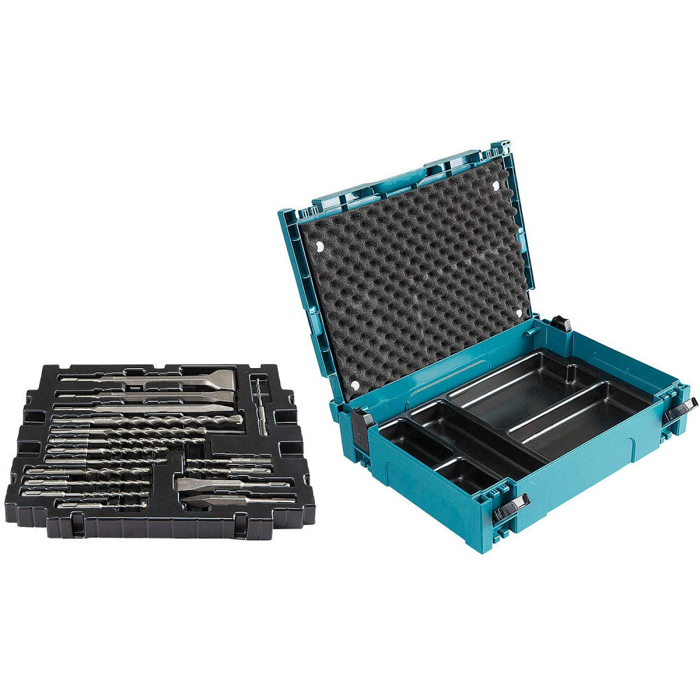 Makita MAKPAC 17pcs. Drill Bit & Chisel Assortment