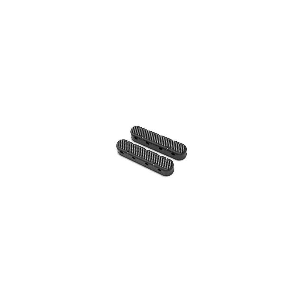 AFTERBURNER Valve Covers Chev LS (Black Die Cast) With Coil Covers Pair #8579BK