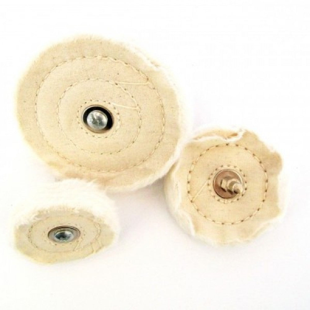 2 Pack 100mm Loose Leaf Polishing Buff