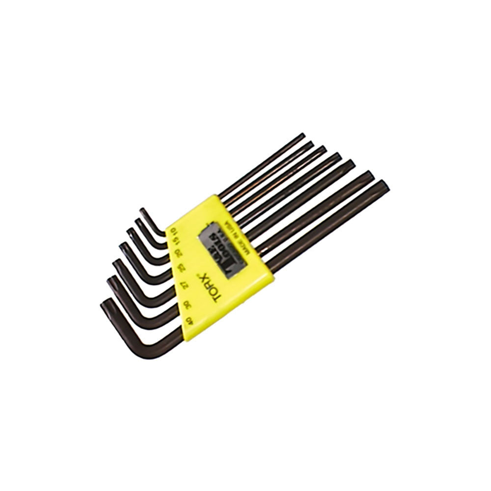 T&E Tools Torxz Key Set 7 Piece T10-T40