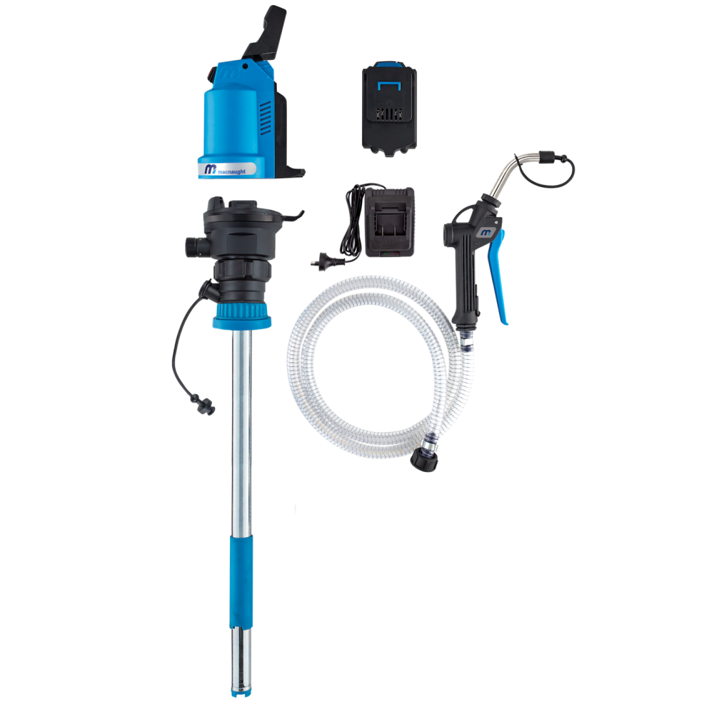 Macnaught Battery Operated Pump Starter Kit-60L