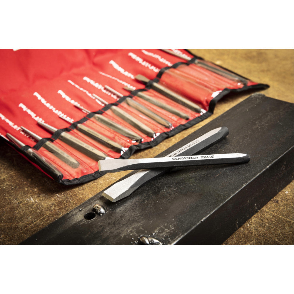 GEARWRENCH 12Pc Punch & Chisel Set