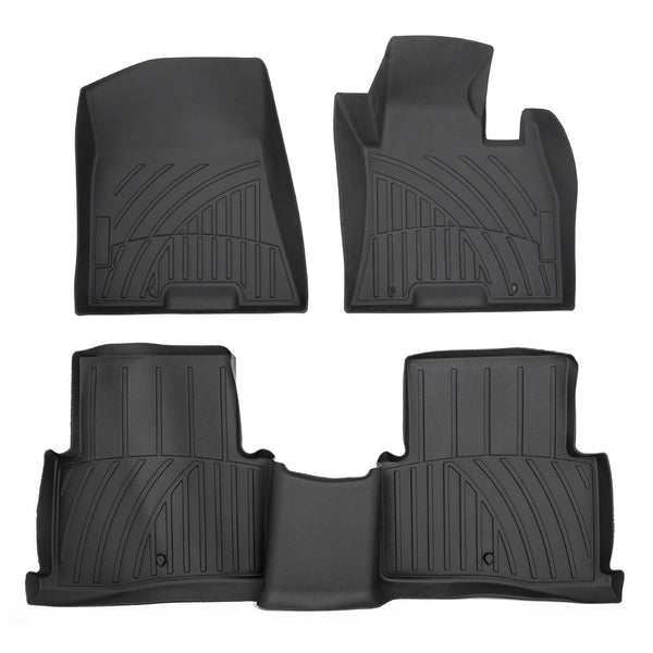 2015-On Hyundai Tucson Floor Mats - Front & Rear Set (Black)