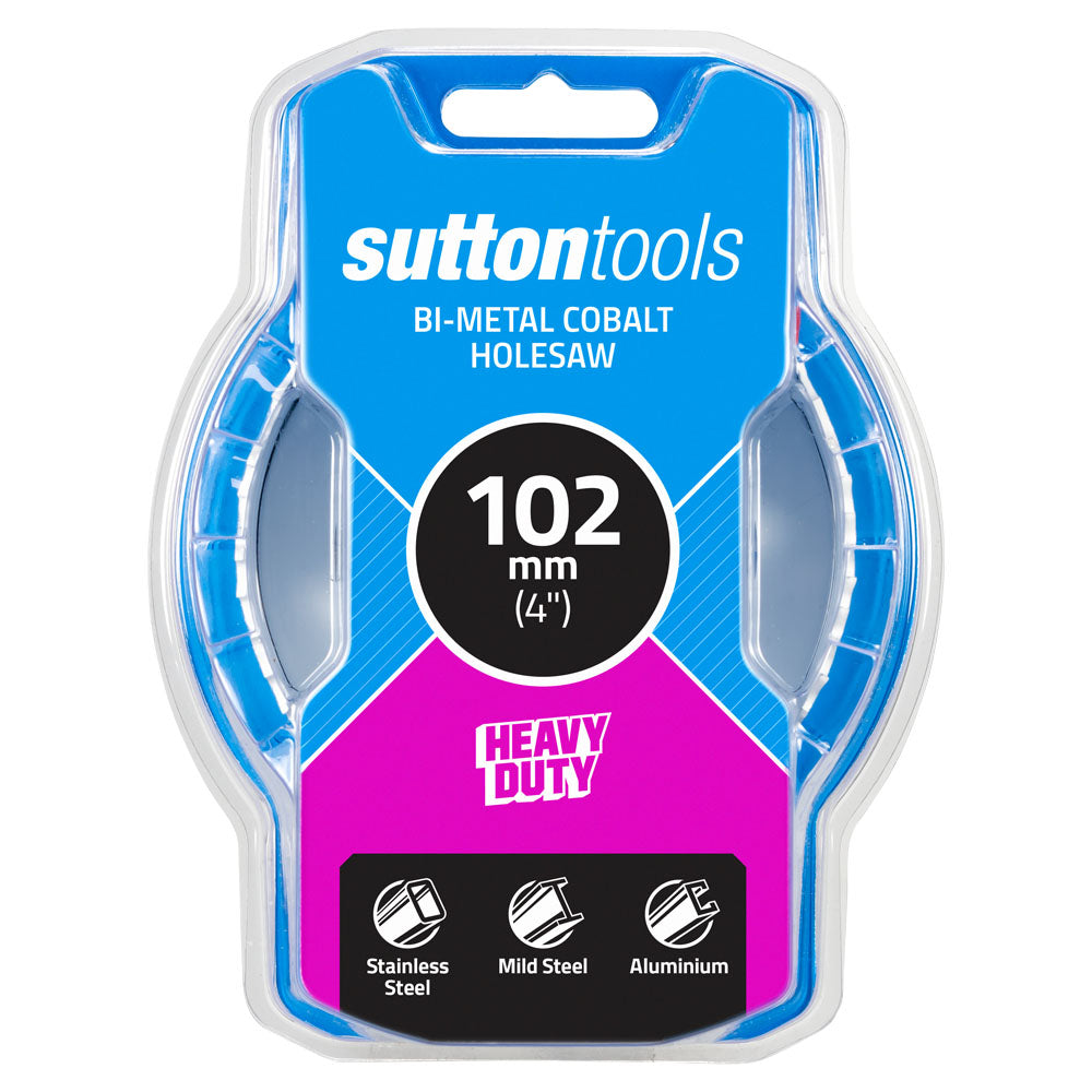 102mm Sutton Tools Bi-Metal Cobalt Holesaw