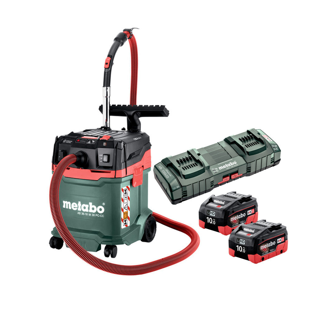 METABO 36V M CLASS 30L CORDLESS VACUUM KIT