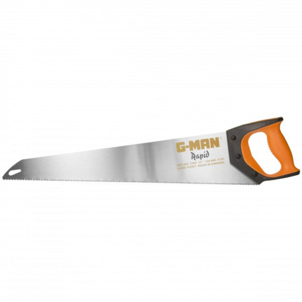 G Man Rapidcut Hand Saw 550mm x 9TPI
