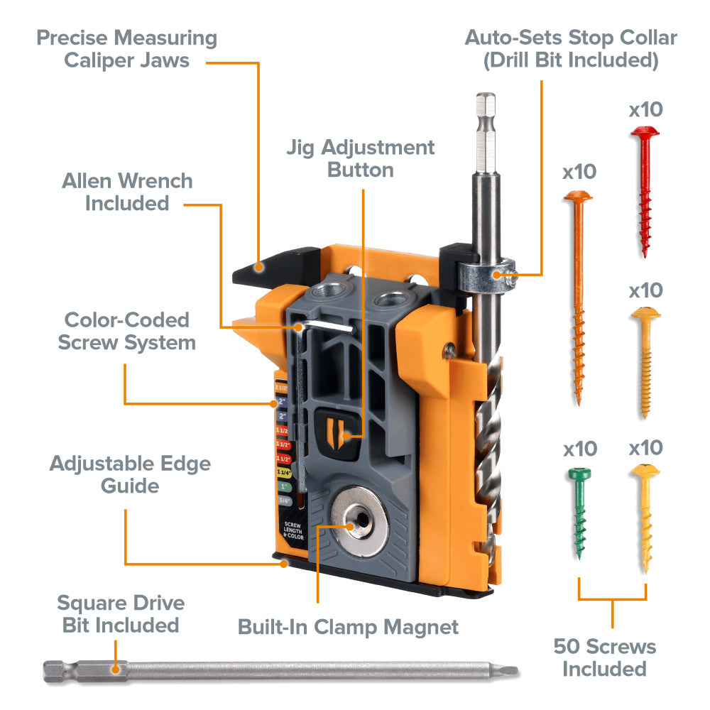 Automatic Mini-Pocket Hole Jig