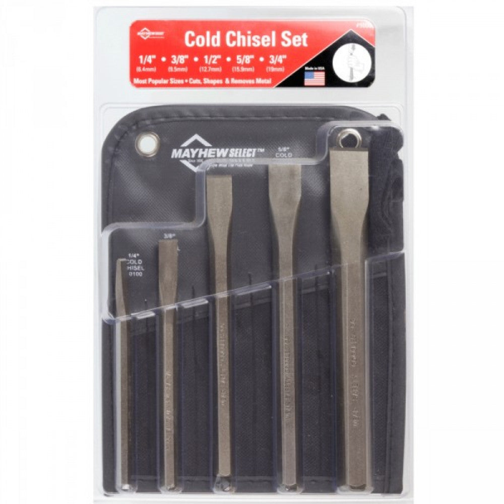 Mayhew 5 Piece Cold Chisel Set