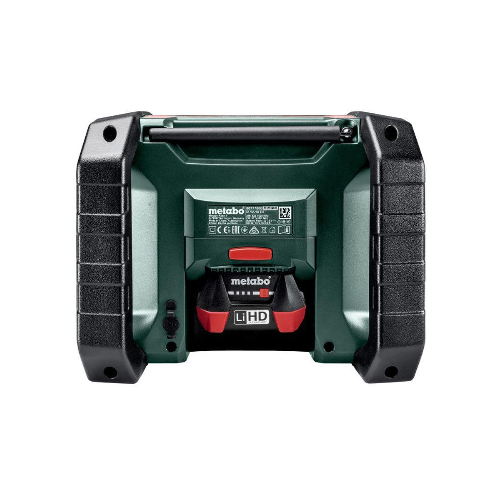 Metabo 12V/18V Compact Worksite Radio - R12-18DAB+BT