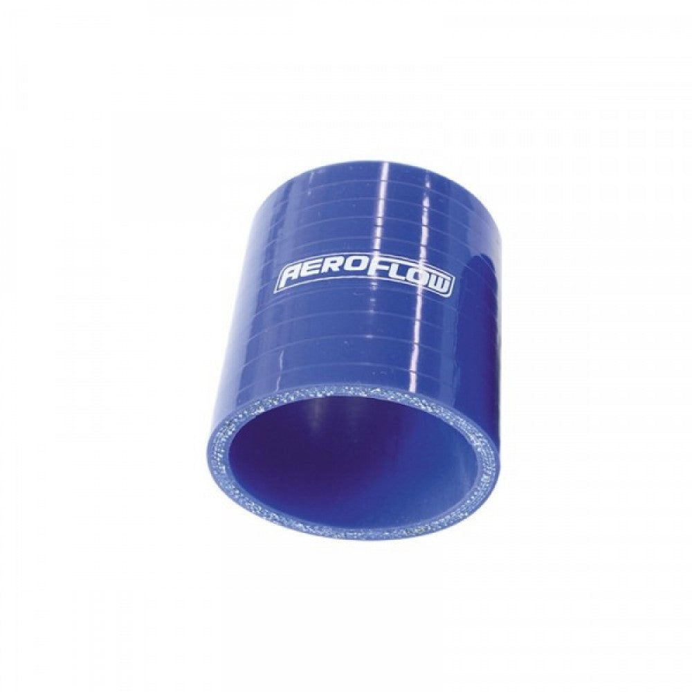 AeroFlow Straight Silicone Hose 4" Blue