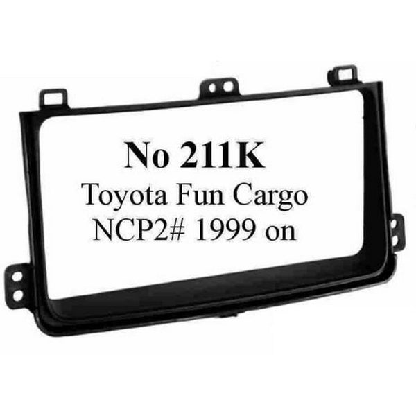 Toyota Fun Cargo Ncp2# (Black) 08/1999 On