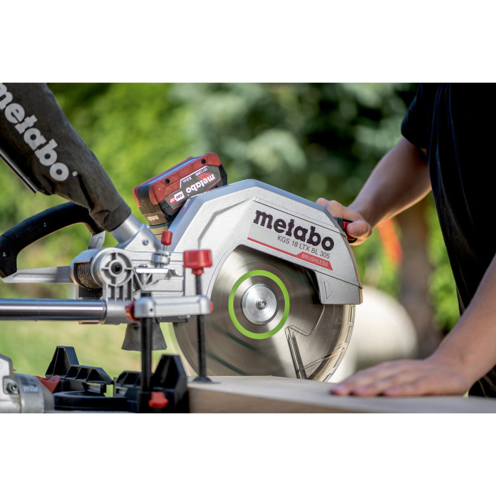 Metabo 18V Brushless 305mm Sliding Compound Mitre Saw - BARE TOOL