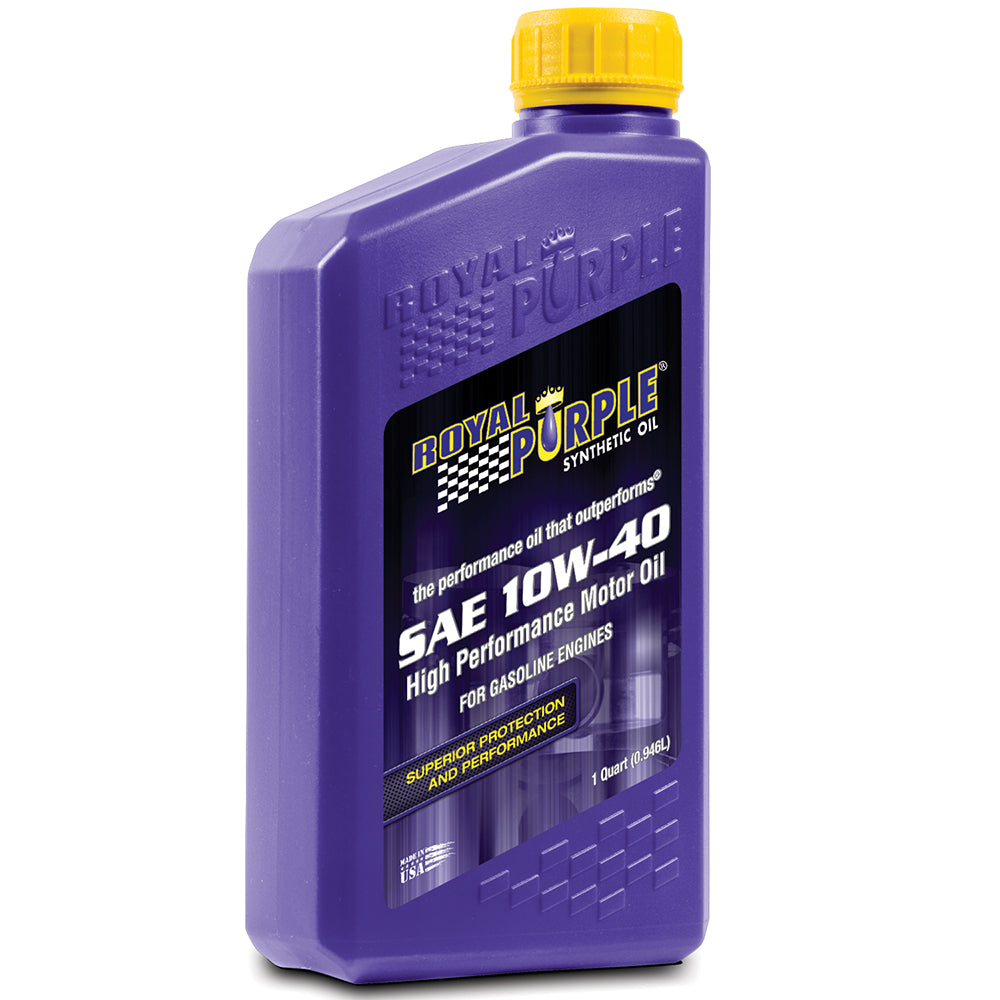 10W40 Engine Oil Royal Purple API-licensed (1Qt/946mls) BOX OF 6
