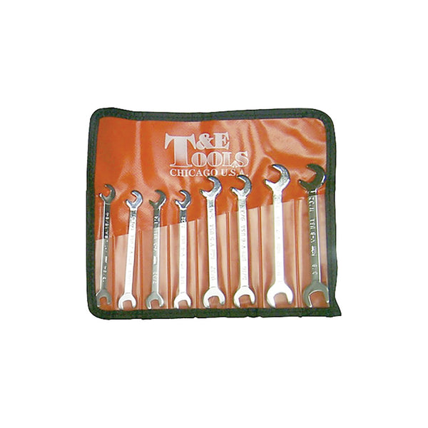 T&E Tools 8Pc SAE Ignition Wrench Set