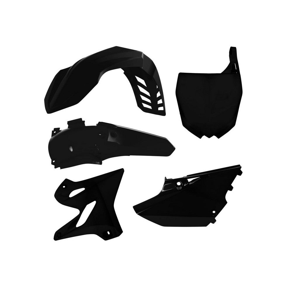 Plastics Kit Rtech Yamaha Yz125 Yz250 15-21 Yz250X 16-21 Black