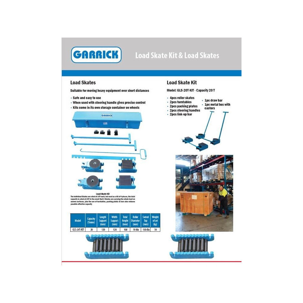 Garrick Load Skate Kit