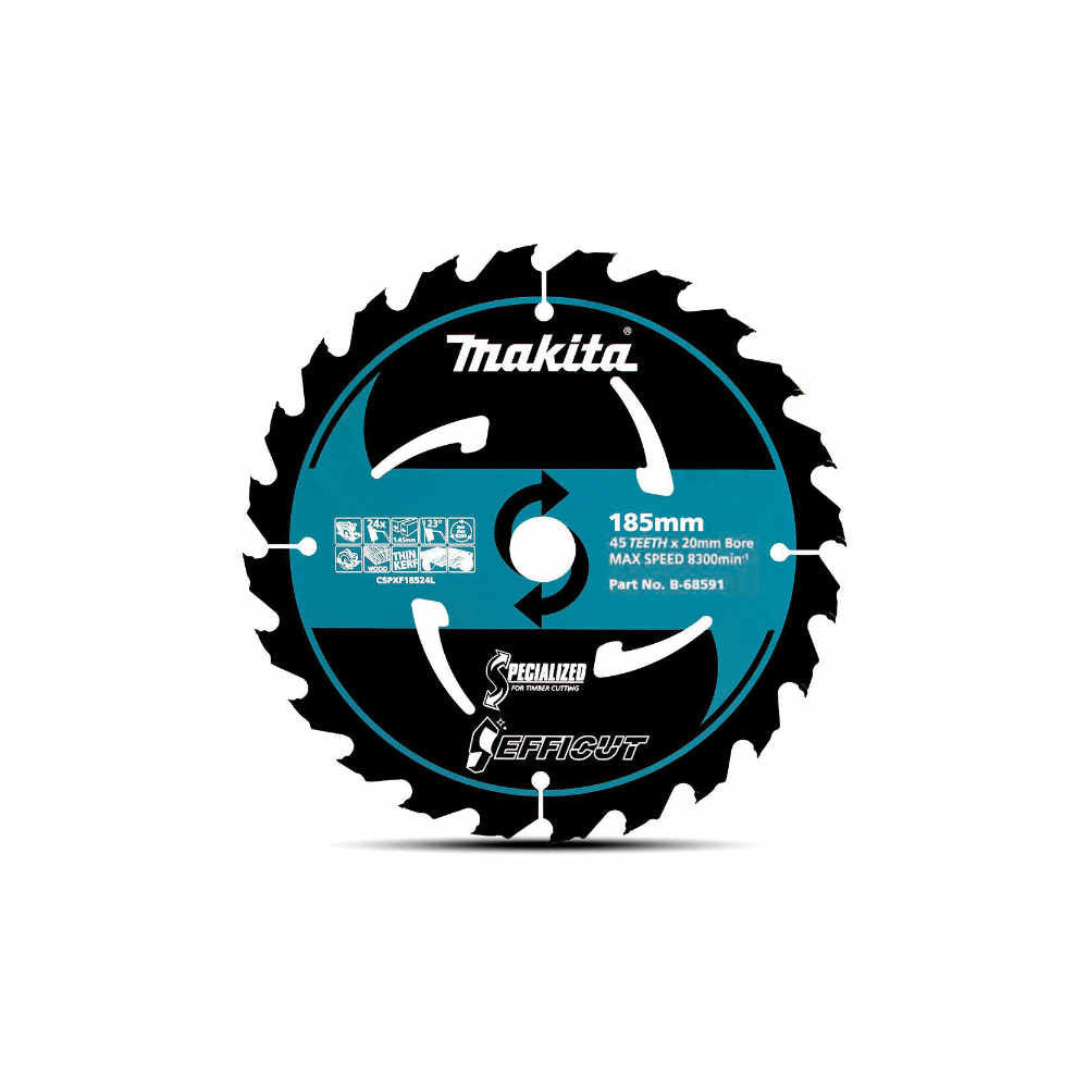 Makita Efficut Saw Blade 185x45T Wood