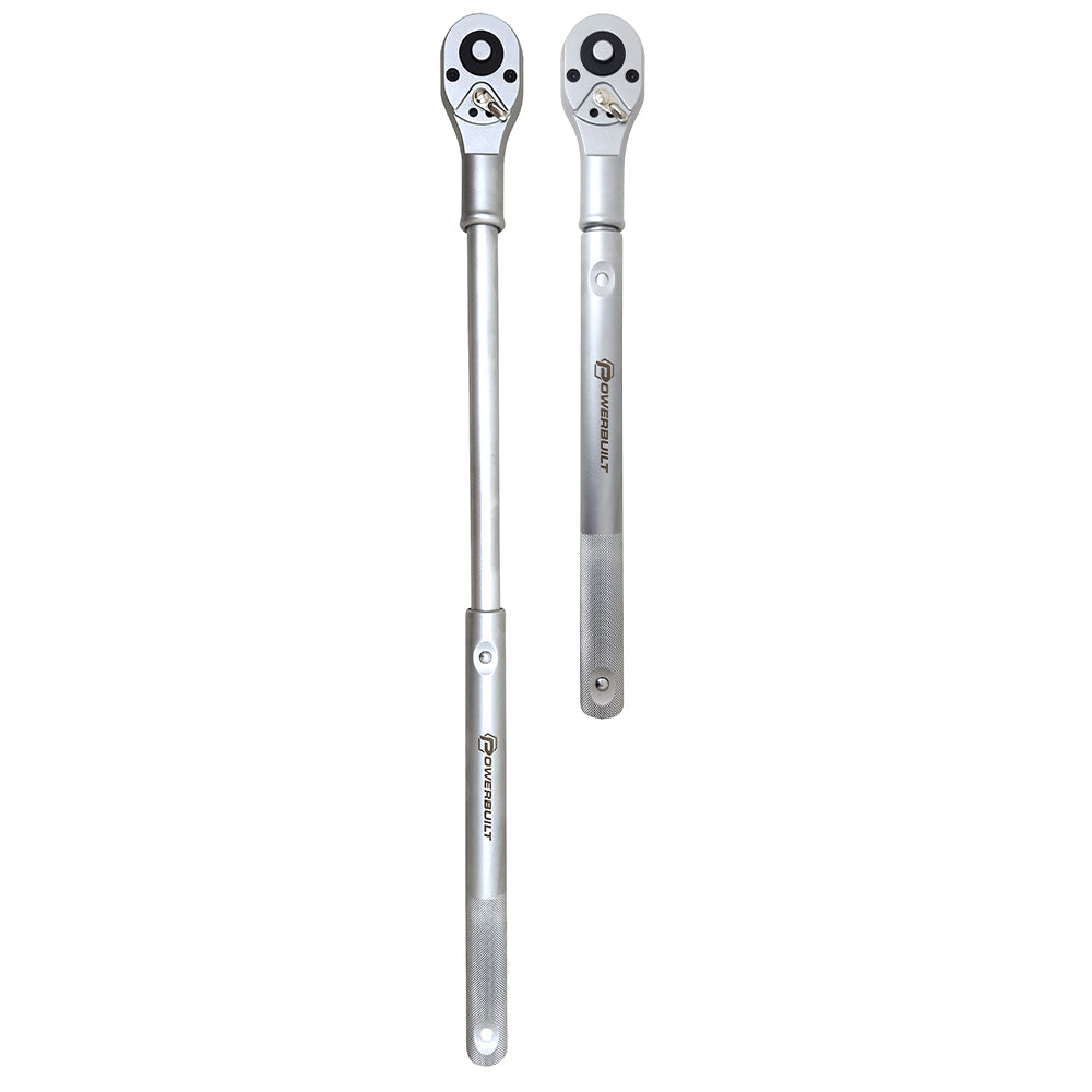 Powerbuilt 3/4Dr 24T Ratchet - Extendable Handle