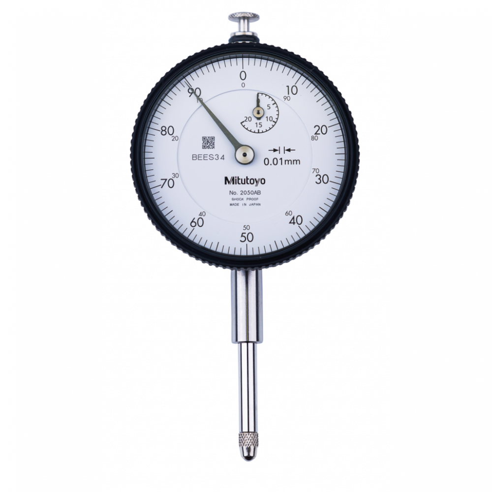 Mitutoyo Standard Type Dial Indicator 0-20mm 0-100 With Damper