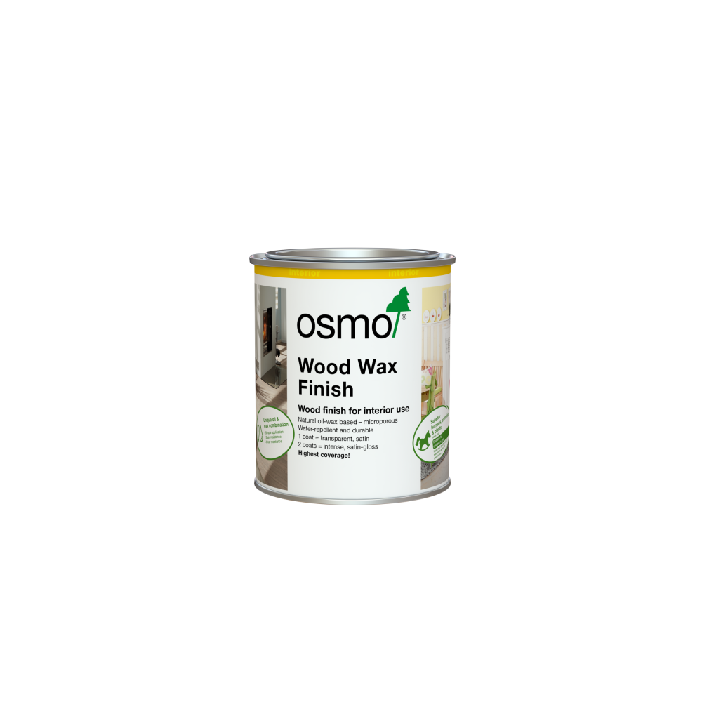 Osmo Woodwax Finish Transparent - Oak 3164, 750ml
