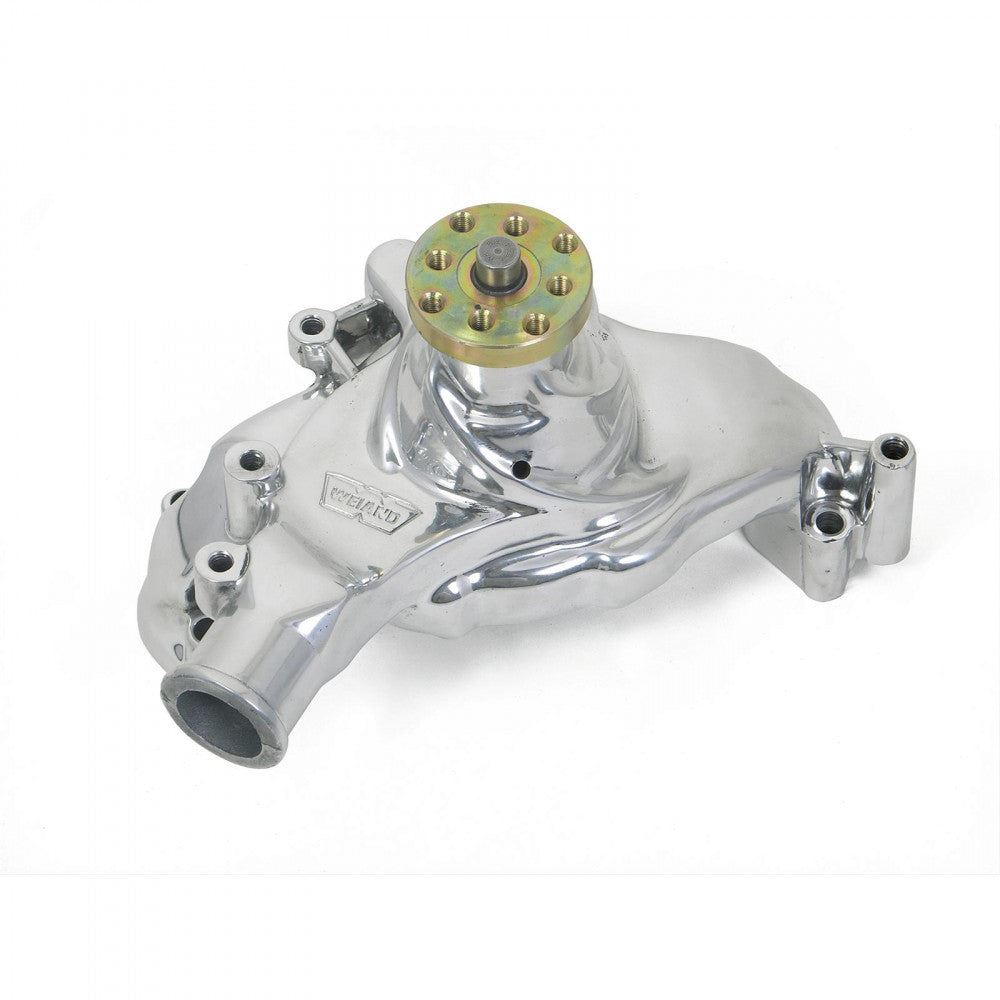 Weiand Polished Water Pump BB Chev Long #9242P