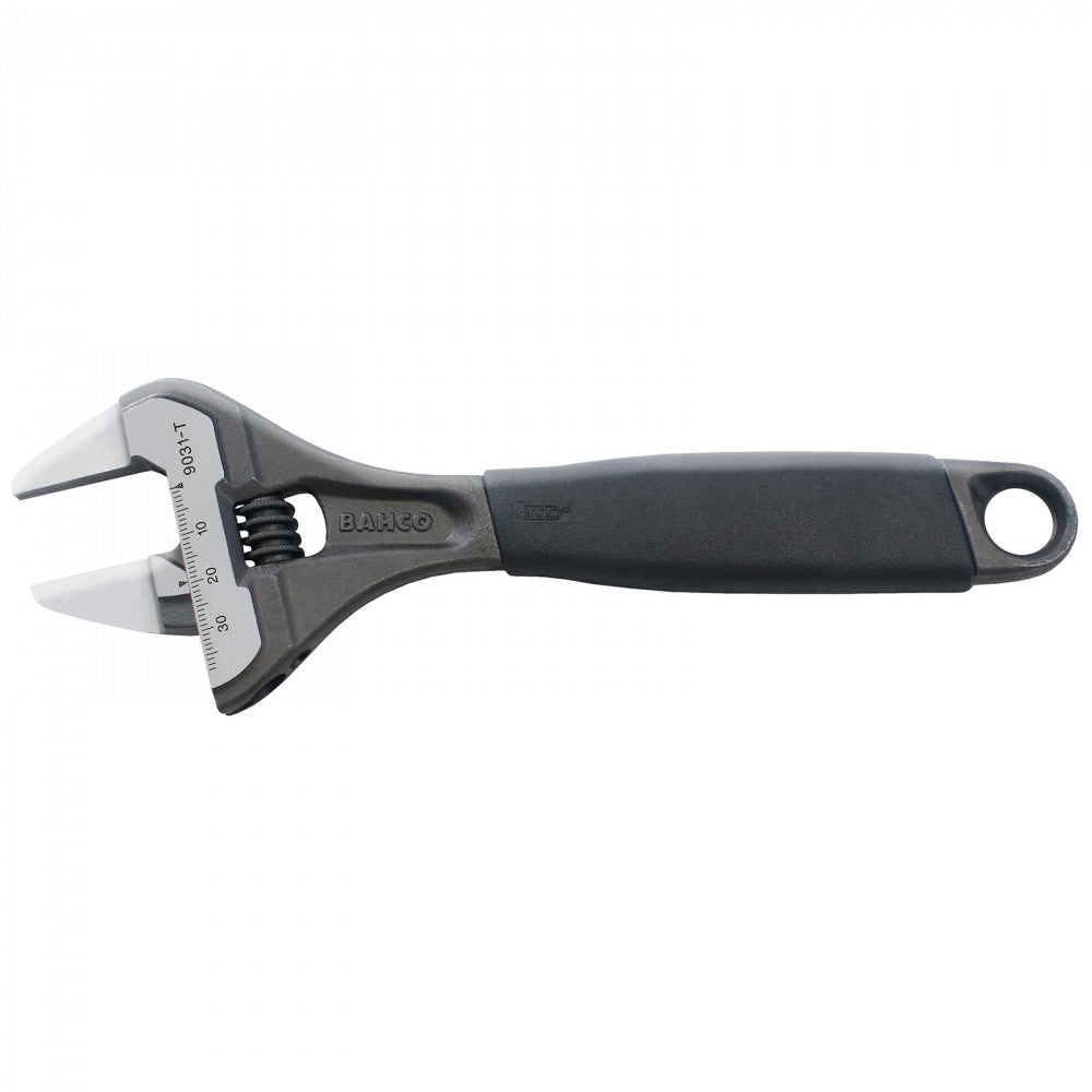 Bahco ERGOâ„¢ 38mm Adjustable Wrench With Rubber Handle 218mm