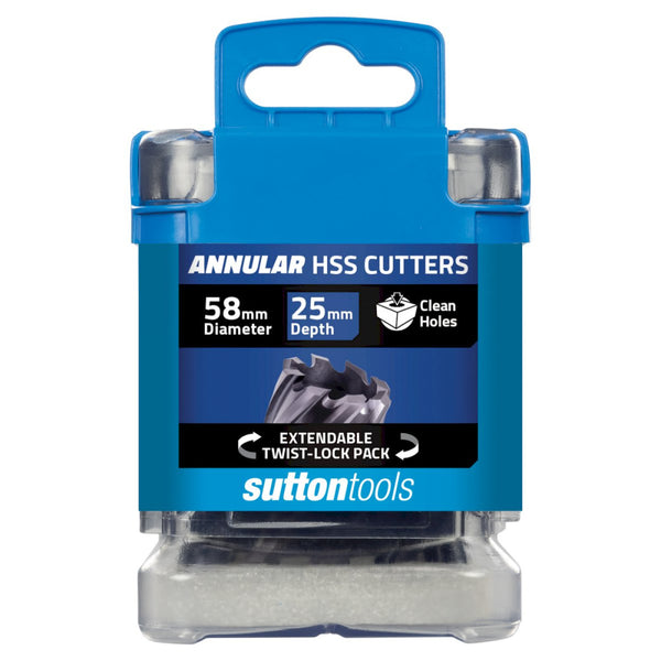 Sutton Tools Annular Cutter M2Al HSS TiAlN 58 x 25mm