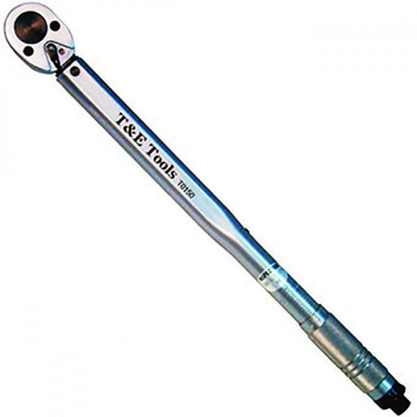 T&E Tools 1/2" Drive 150 Ft/Lb. Torque Wrench (Left And Right)