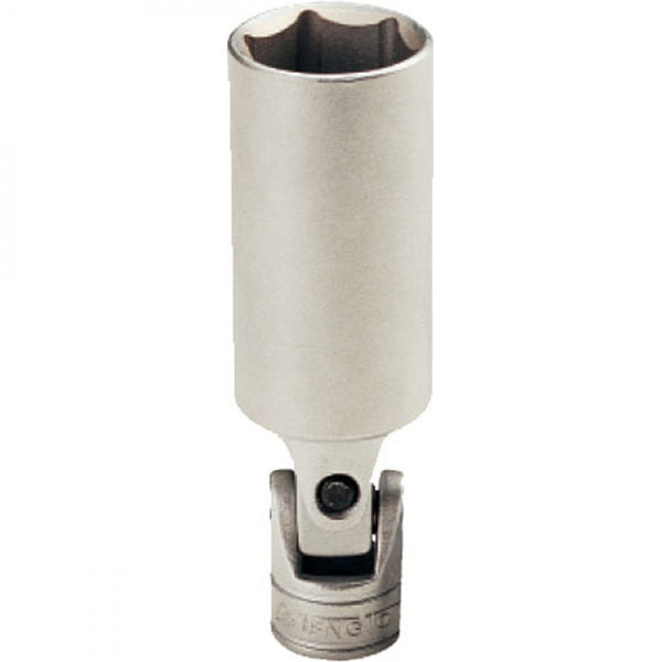 Teng 3/8in Dr. Uni-Joint Spark Plug Socket 21mm