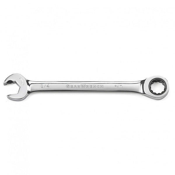 Gearwrench 7/16" 12 Point Open End Ratcheting Combination Wrench