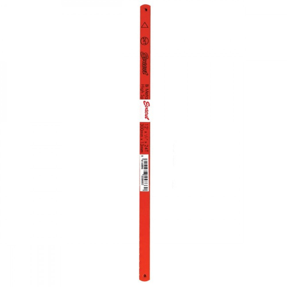 10Pk Evacut Bi-Metal Hacksaw Blade - 24 Tpi