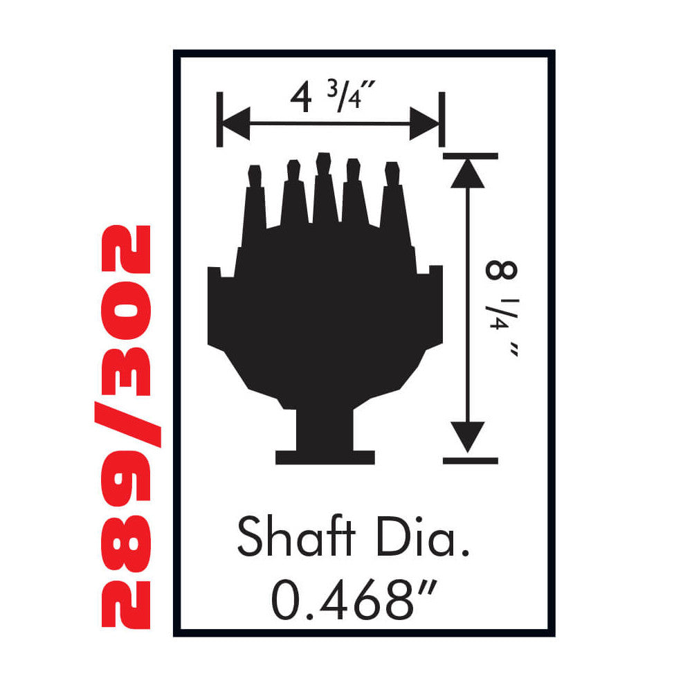 MSD Ignition Pro-Billet Street Distributor Small Block Ford 289/302#MSD8479