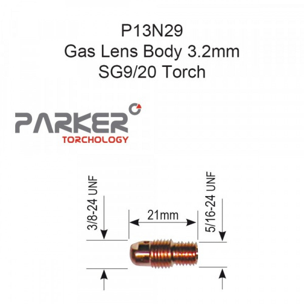 Standard Collet Body 3.2mm SG9/20 Pack Of 5