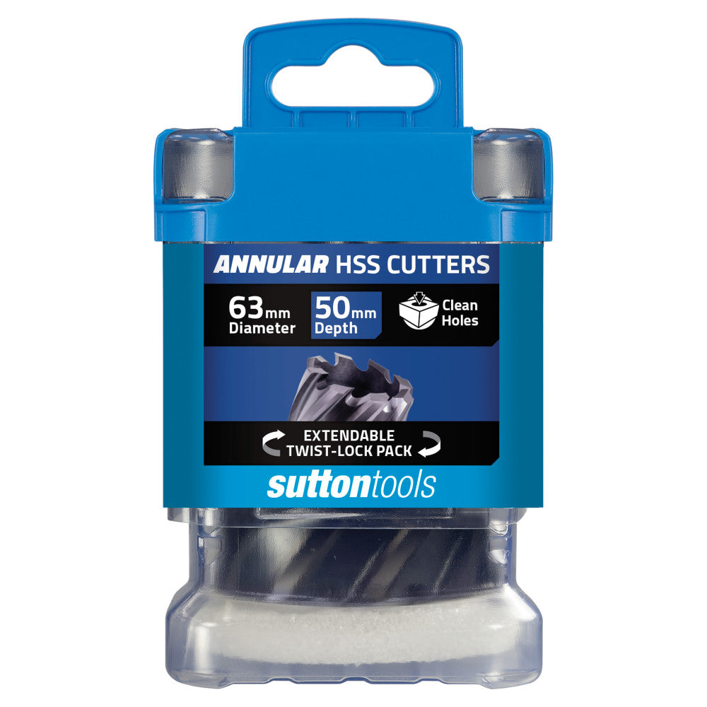 Sutton Tools Annular Cutter M2Al HSS TiAlN 63 x 50mm