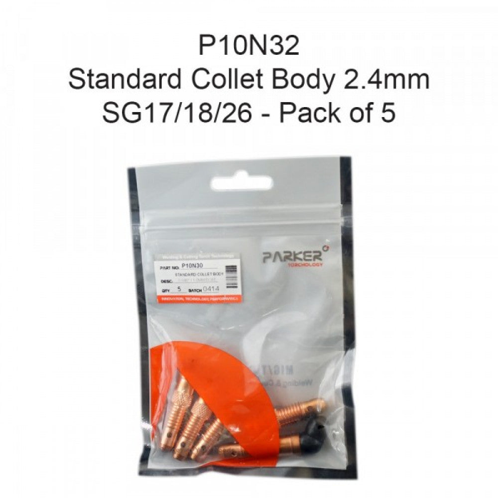 Standard Collet Body 2.4mm SG17/18/26 Pack Of 5
