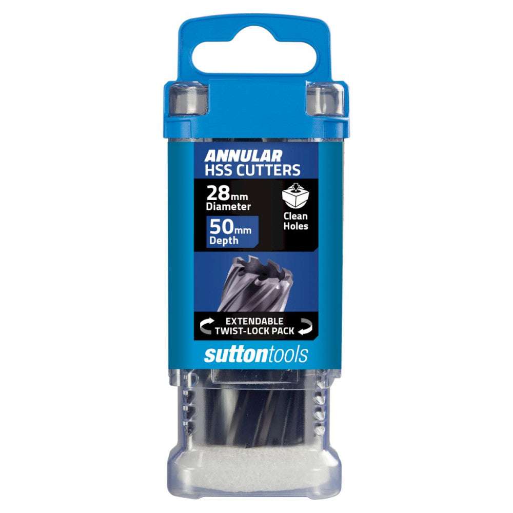 Sutton Tools Annular Cutter M2Al HSS TiAlN 28 x 50mm
