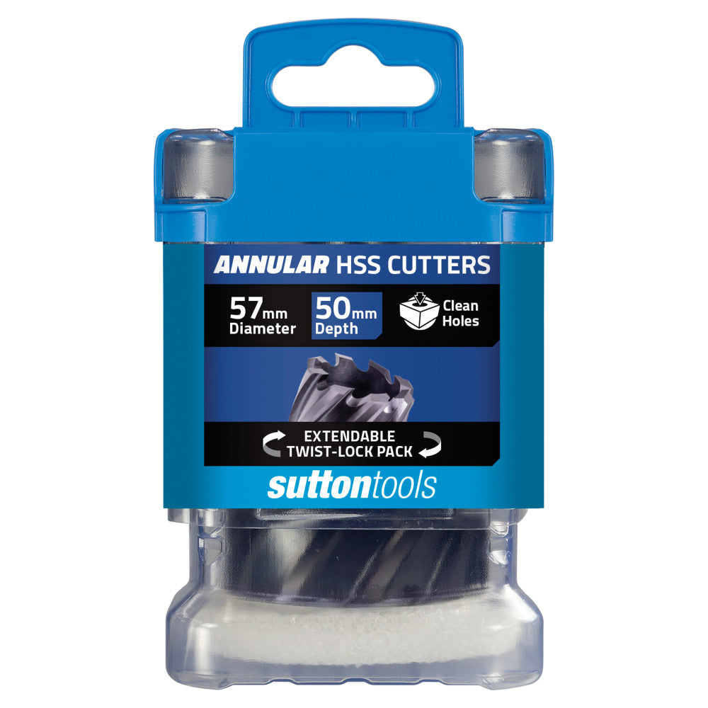 Sutton Tools Annular Cutter M2Al HSS TiAlN 57 x 50mm