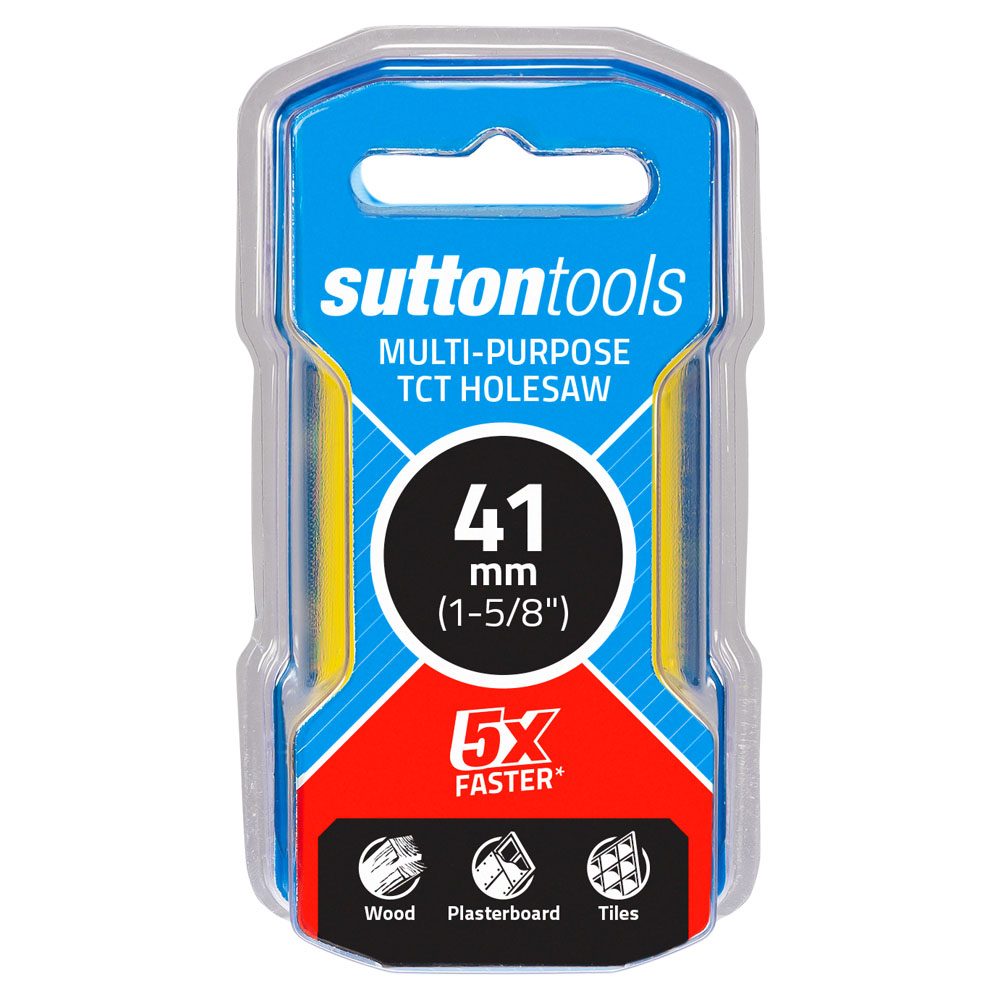 41mm Sutton Multipurpose TCT Holesaw