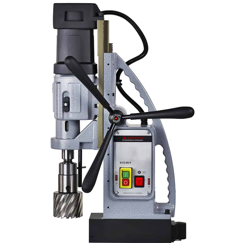 Euroboor Magnetic Base Drill - 4 Speed 80mm