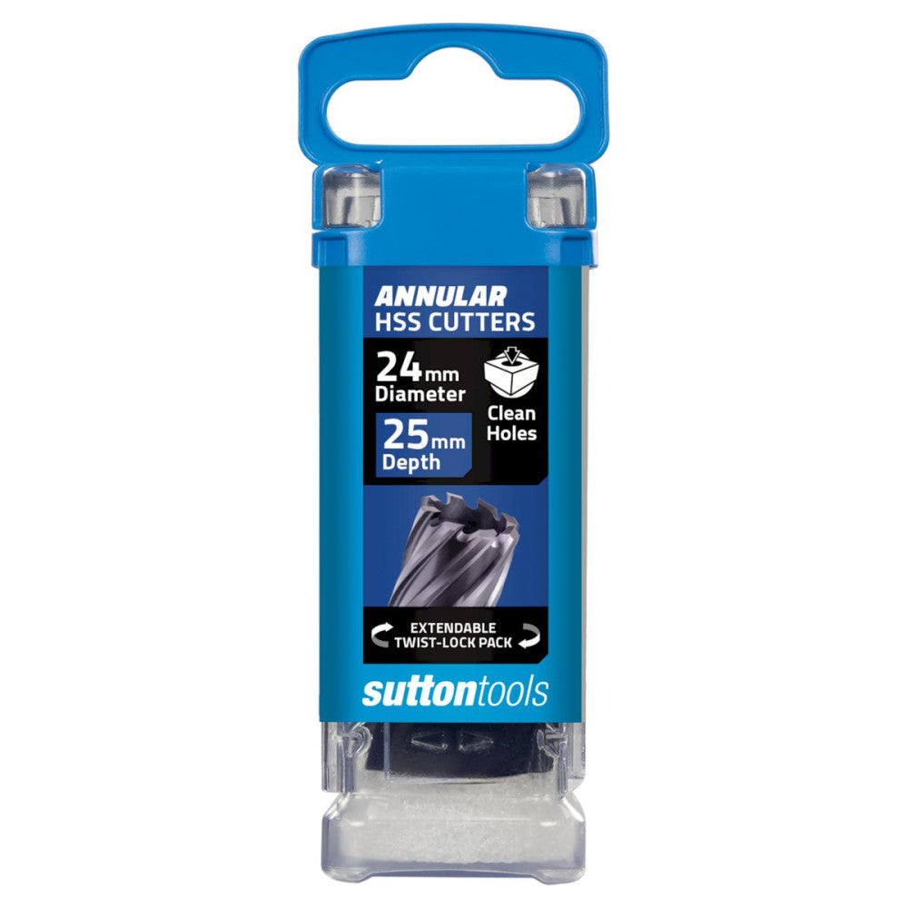 Sutton Tools Annular Cutter M2Al HSS TiAlN 24 x 25mm