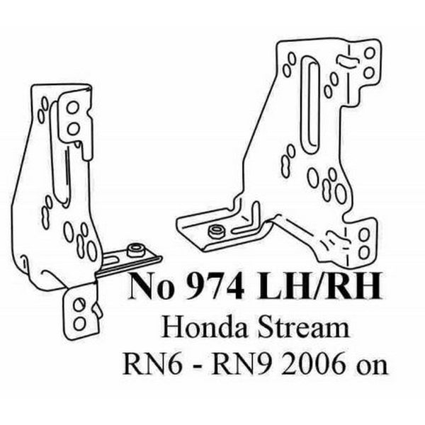 Honda Stream Rn6 - 9  2006 > Side Brackets
