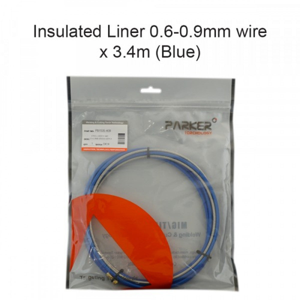 Insulated Liner 0.6-0.9mm Wire x 4.4m (Blue)