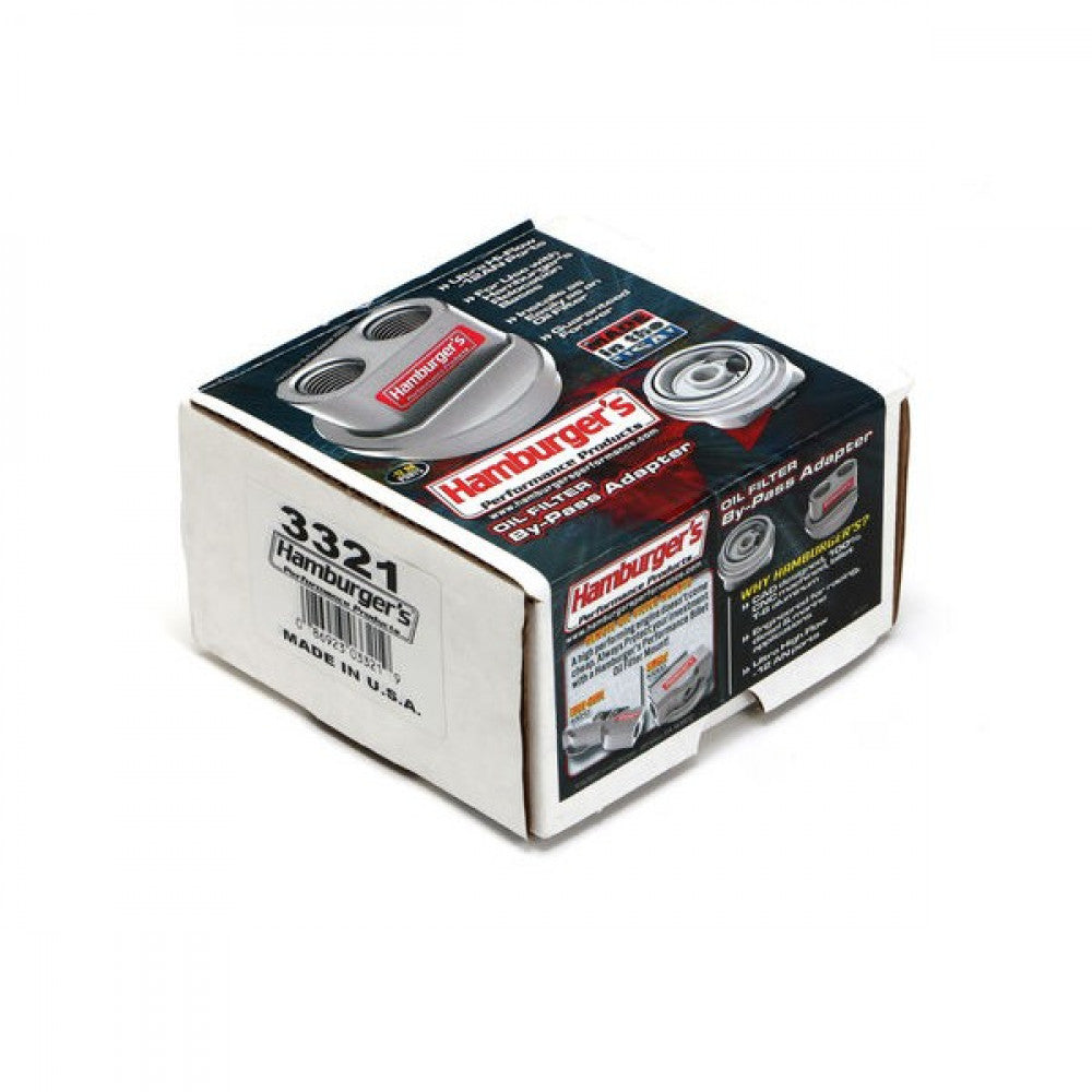 Hedman Performance Oil Filter Adaptor - Chev Billet#HED3321