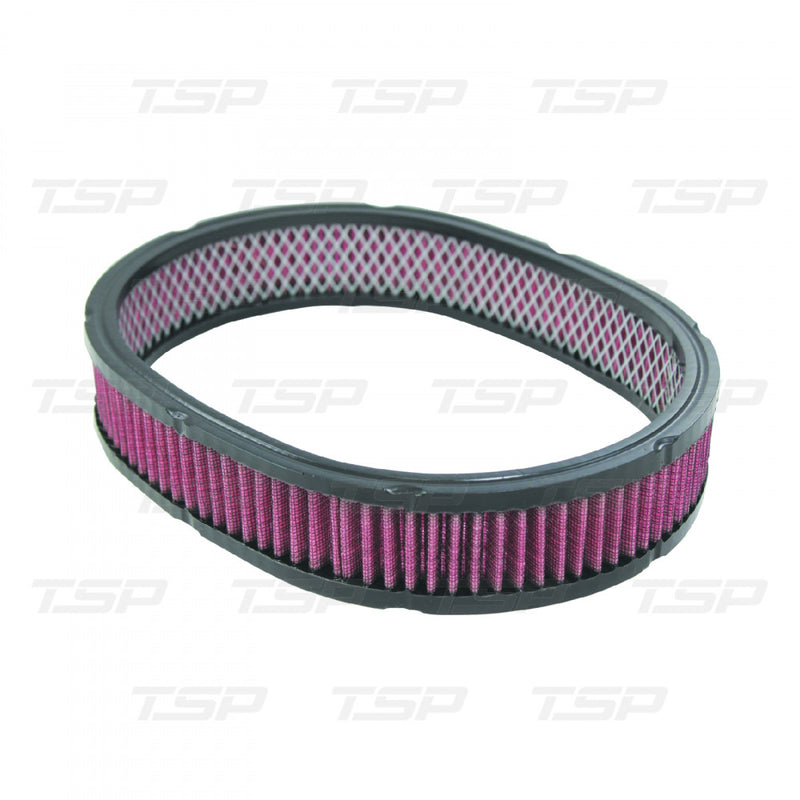 TSP 12" x 2" OVAL WASHABLE AIR FILTER ELEMENT